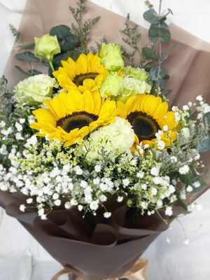 Product-5 文青系畢業花束